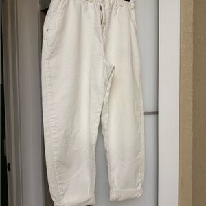 Zara White Trousers